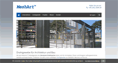 Desktop Screenshot of meshart.de